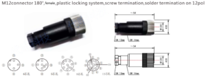 M12 Molded Cable Connectors