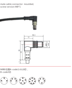 M8 Field Wireable Connectors